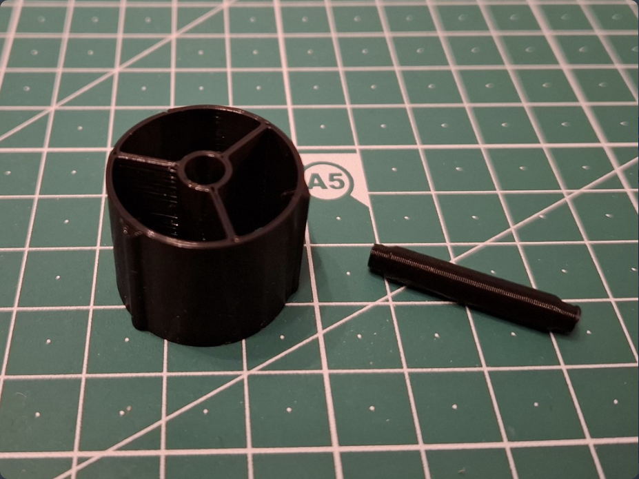 Tesa tape dispenser roller / cylinder spare part - simple design ...