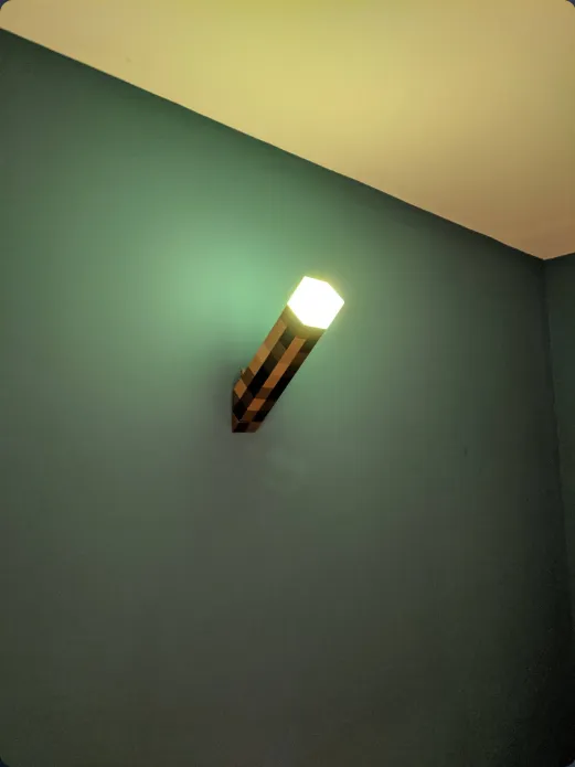 Minecraft torch with printeable skin - U0097789883 | Nexprint: Free 3D ...