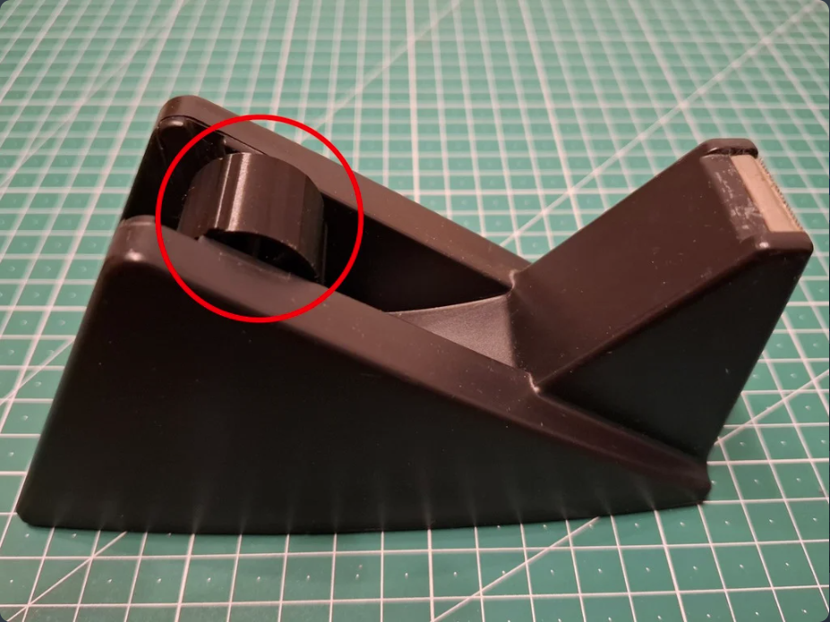 Tesa tape dispenser roller / cylinder spare part - simple design ...