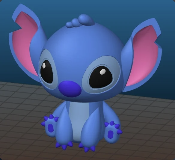 Stitch - multimaterial remix - U0042755869 | Nexprint: Free 3D Model ...