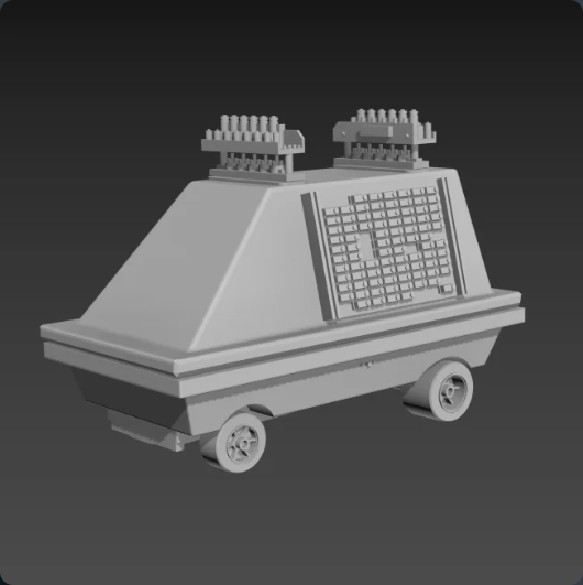 Mouse Droid Vector Mouse Droid - NextPrint 3D Model | 3Drop