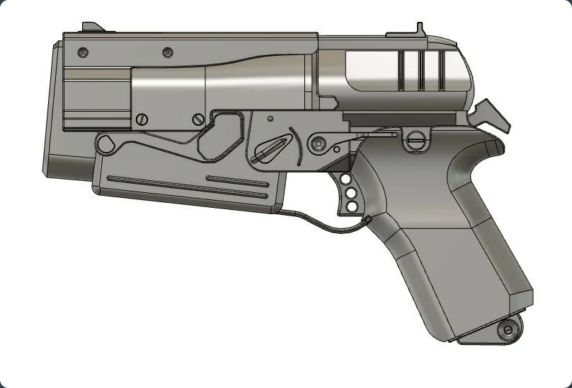 Fallout Handguns Fallout 4 10mm Pistol - U0056895268 | Nexprint: Free 3D Model Downloads