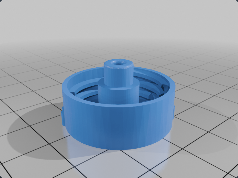 Mi foam dispenser cap with groove - U0033697698 | Nexprint: Free 3D ...