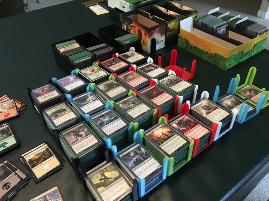 Magic Card Sorting Machine Magic The Gathering Card Sorting Trays - NextPrint 3D Model | 3Drop