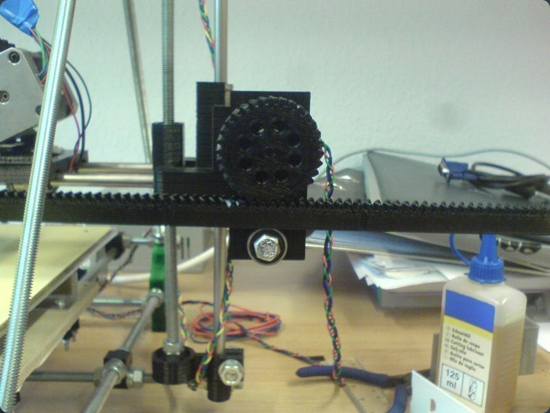Beltless Pin Rack and Pinion for Prusa - Beltless - NextPrint 3D Model | 3Drop